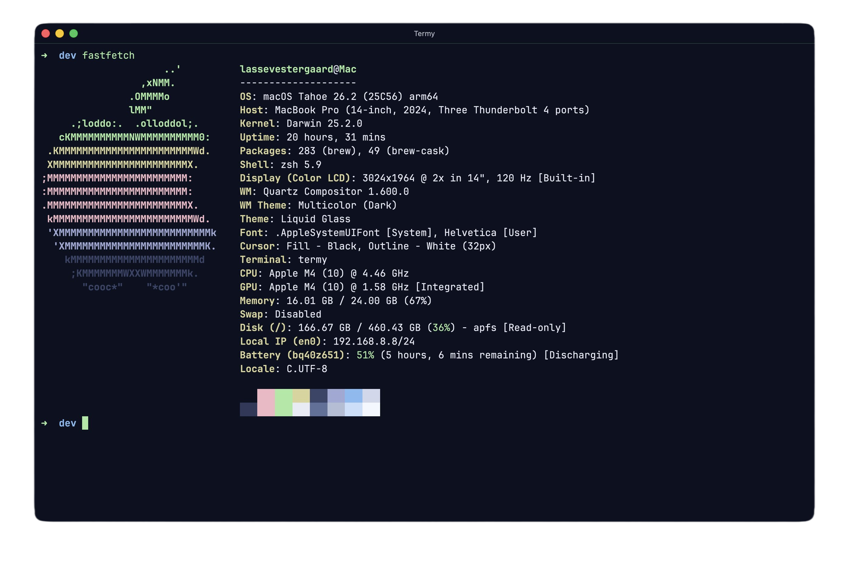 Termy terminal preview